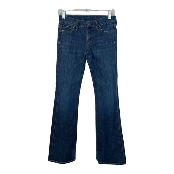 Citizens of Humanity Sz 25 (Actual 28" Waist) Dita Petite Bootcut Jean Distress - Picture 1 of 14